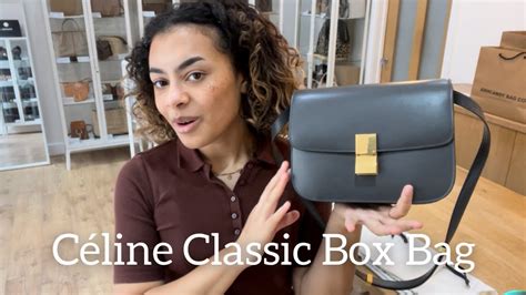 celine classic box poppy|celine box bag.